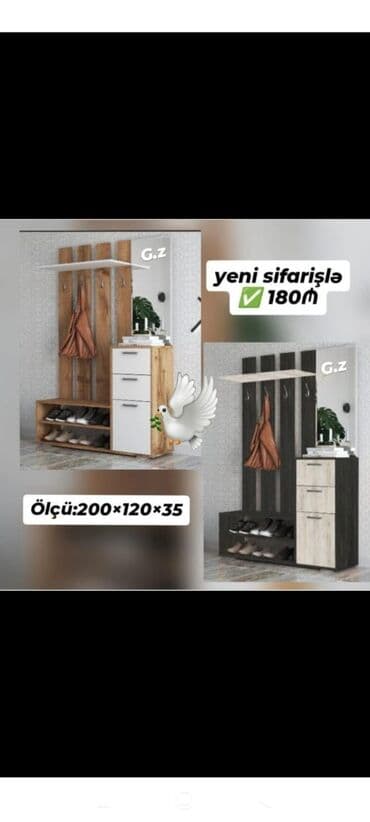 Yeni, Düz dolab, Dəhliz dolabı