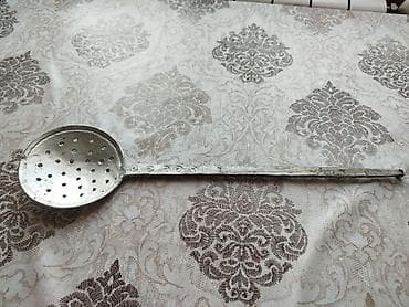 makaron: Mis süzgəc və delikli kepçe dəsti Məhsul haqqında: - Material: qalın — 5