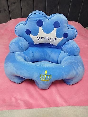 Uşaq üçün oturaq dəstəkləyici kreslo – “Prince” modeli - Rəng: mavi -