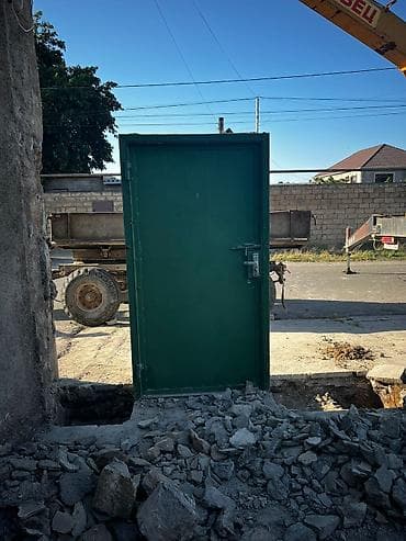 seyf demir qapi: Hundurluyu 3m Eni 3.56 sm bu demir darvazanin olculeri Materialin — 4