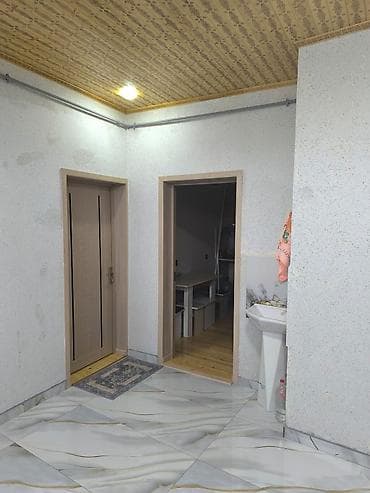 bag evlerinde: Satılır: həyət evi - Dəmir naxışlı ikitərəfli giriş qapısı, 3 otaqlı — 3
