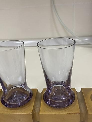 Rümkalar, rəng - Bənövşəyi, Şüşə, 6 ədədli dəst — 3