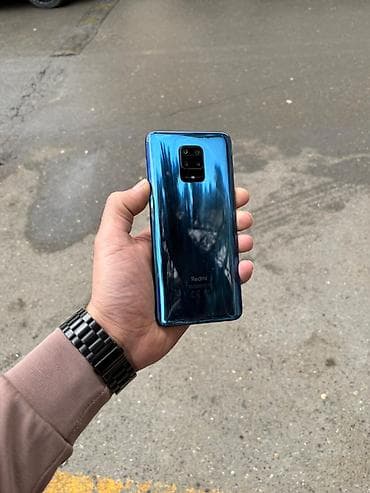 Redmi Note 9S, 128 GB, rəng - Göy, Sensor, Barmaq izi, İki sim kartlı