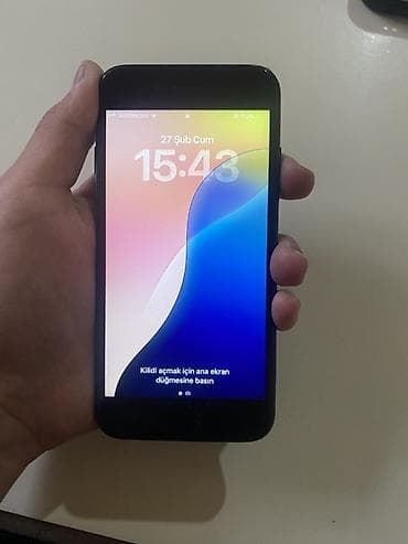 iwlenmiw ayfonlar: IPhone SE 2020, 64 GB, Qara, Qırıq — 1