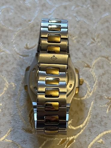 saatda: Qol saatı, Patek Phillipe, rəng - Qızılı — 7
