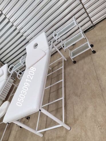 qara düyü: Yeni, Masaj kuşetkası, Qatlanmayan, rəng - Ağ — 5