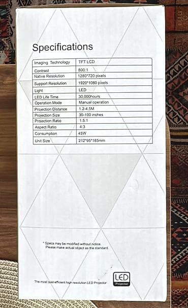 Yeni Proyektor
