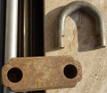 Другие товары для дома: İki açarlı asma qıfıl SSRİ istehsalı “ATA“ iki açarlı çuqun asma — 4