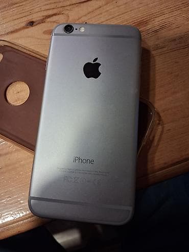 iphone x mini: IPhone 6, 64 GB, Space Gray, Barmaq izi — 2