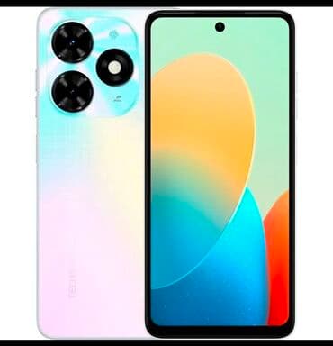 Redmi: Tecno Spark 20C, 128 GB, Sensor, Barmaq izi, İki sim kartlı — 1