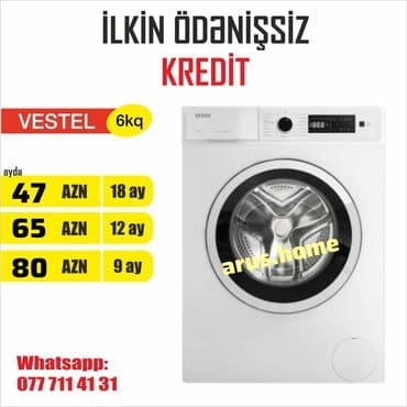 qədim pulların alışı: Paltaryuyan maşın Vestel, 7 kq, Yeni, Avtomat, Qurutmasız, Kredit var, Ünvandan götürmə, Pulsuz çatdırılma, Rayonlara çatdırılma — 6