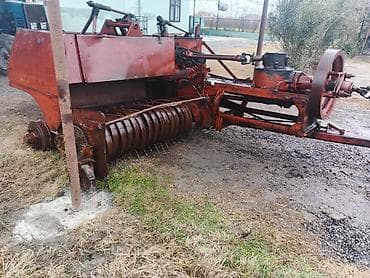 Мототранспорт: Saman presi – qoşqu tipli, traktorun arxa çıxış milindən (PTO) ötürücü — 1