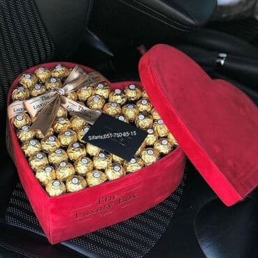 şokolad xonçası: Sokolad xoncalari sifarisle hazirlanir.Sifarisler en az 3-4 gun — 7