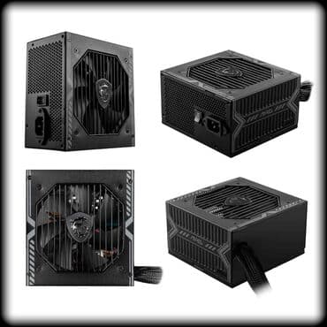 msi b450: Qida bloku MSI, 750 W, Yeni — 2