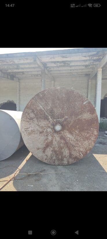 dəmir hasar: Bak, Paslanmayan polad, 50 l l, İşlənmiş, Ödənişli çatdırılma — 3