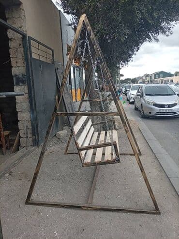 Sifarişlə bağ yelləncəkləri: Sexdə hazırlanır — 2