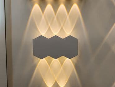 Dekorativ divar lampası – müasir dizayn - İki tərəfli işıq çıxışı