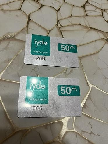İydə (fragrances & perfumery) hədiyyə kartı – 50 AZN 1 dənəsi 40 — 2