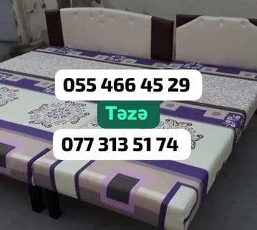 Çarpayılar: Yeni, Təknəfərlik çarpayı, Bazasız, Matrassız, Siyirməsiz, Azərbaycan — 1