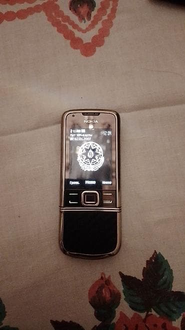 xacmaz telfon: Nokia 8000 4G, rəng - Qara, Düyməli — 2