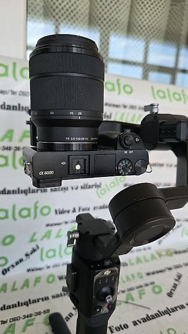 işlənmiş printer: DJI Ronin-SC üzərində Sony A6000 və sony 28-70 abiyektif lə tam — 9