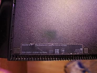 🔥 PS3 Super Slim 500GB + 3 ORİJİNAL PULT + 60 OYUN 🔥 İDEAL VƏZİYYƏT – — 4