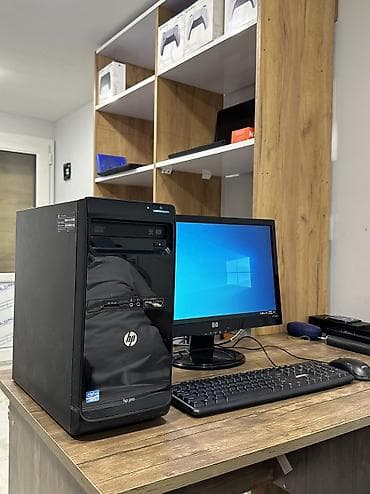 computer monitor: HP stolüstü kompüter seti Komputer ideal vəziyyətdədir YENİDİR! İntel — 2