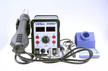 lehim aparati: Lehim aparatı FEN PAYALNIK Model:Yihua 898D Фен паяльник Elektron — 2
