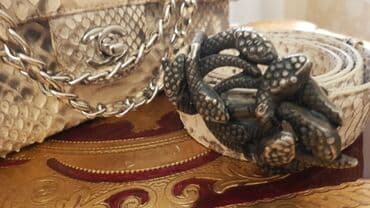 бриллиантовые комплекты в баку: Натуральный кожа питона — 1
