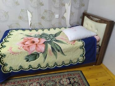 tek yataq: 2 təknəfərlik çarpayı, 2 tumba, İşlənmiş — 2