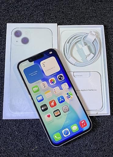 13 iphone: IPhone 13, 128 GB, Ağ, Zəmanət, Kredit, Simsiz şarj — 2