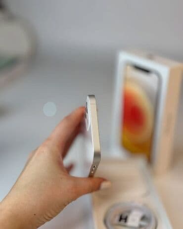 apple planset qiymeti: IPhone 12, 128 GB, Ağ, Zəmanət, Kredit, Barmaq izi — 5