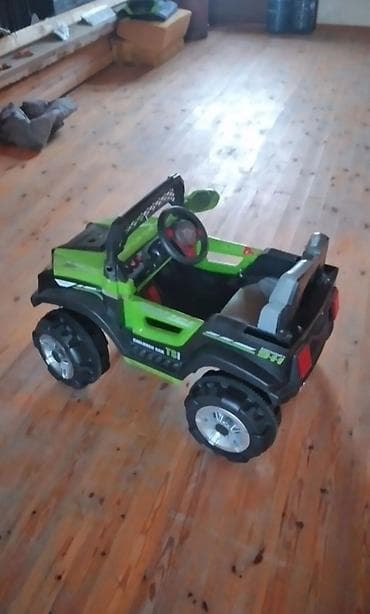 uşaq masini: Uşaq üçün elektrikli oyuncağ maşın – off-road tipli jeep - Rəng — 1