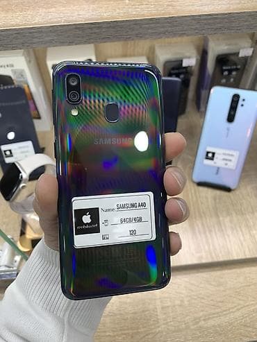 samsung rt43: Samsung Galaxy A40, 64 GB, rəng - Qara — 1