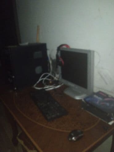 samsung tab e qiymeti: Masaüstü kompüter komplekti Tərkib: - Sistem bloku (qara korpus, ön — 1