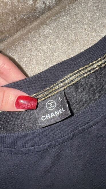 Cinslər: Svitşot, Chanel, M, L, rəng - Göy — 2