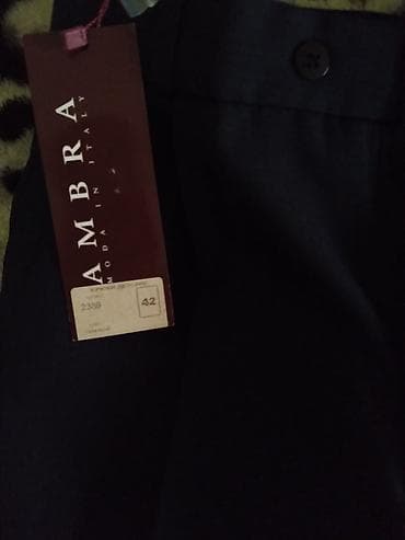 Bayram kostyumları: AMBRA uşaq klassik şalvarı - Rəng: tünd (qara-açıq kölgə) - Model — 3