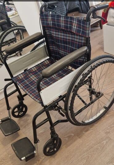 əlil arabalari: Manual əlil arabası - Brend: - Çərçivə: yüngül metal konstruksiya — 2