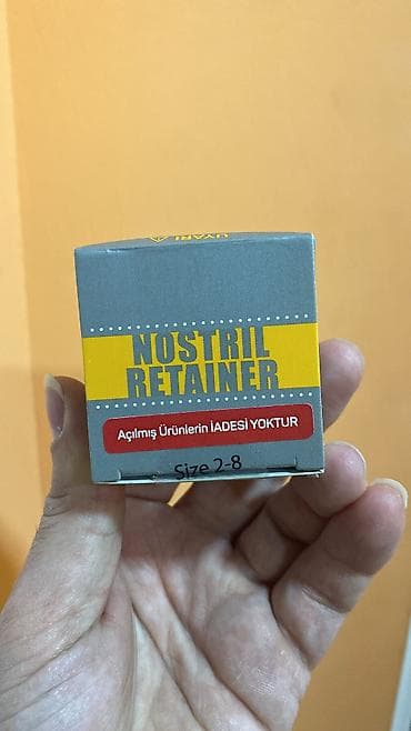 Nostri̇l retai̇ner (burun şəkilləndirici) burun deşiyi tutucuların — 2