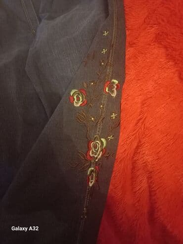 12 yasli qiz geyimleri: Kid's jeans trousers, Qız üçün, 12 - 14 yaş — 6