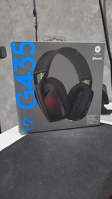 pad 7: İşlənmiş Simsiz (Bluetooth) Qulaqcıqlar, Logitech, rəng - Qara — 1