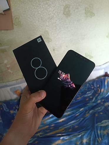 trust ice notebook: Xiaomi Mi 8, 128 GB, rəng - Qara, 
 İki sim kartlı — 1
