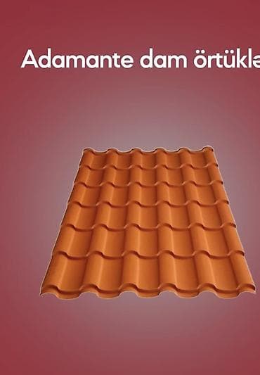 Tavan: Metal dam örtükləri, Pulsuz çatdırılma, Zəmanətli, Kredit var — 3