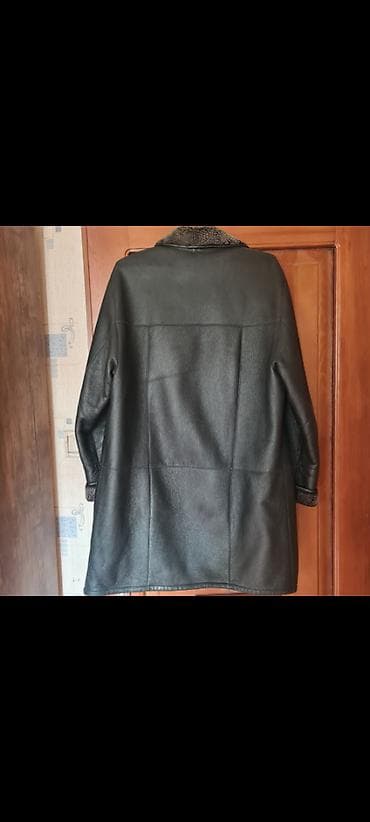 мужские кожаные куртки в баку: İtaliya dublyonkası. Az istifadə olunub — 2