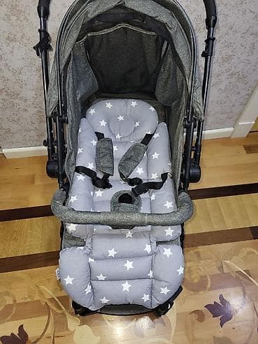 Коляски: Классическая прогулочная коляска, Б/у — 4