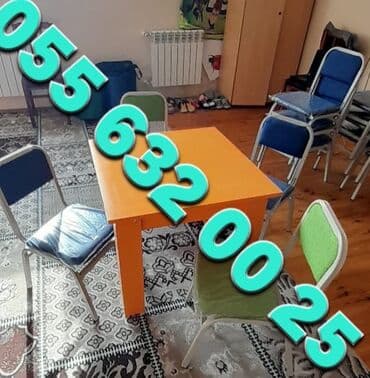 endirimde olan mebeller: Yeni, Kvadrat masa, Açılmayan, Metal, Azərbaycan — 5