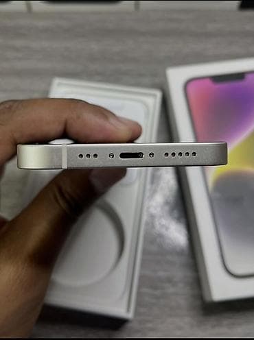iphone 6 plus satın al: IPhone 14, 128 GB, Ağ, Face ID — 6