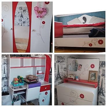 rahat mebel: Qız üçün, Təknəfərlik çarpayı — 1