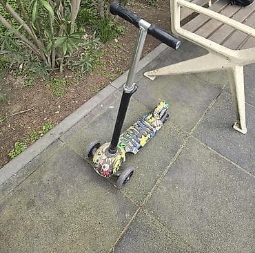 teker kredit: Uşaq skuterı – 3 təkərli model - Ön tərəfdə iki, arxada bir təkər — 1