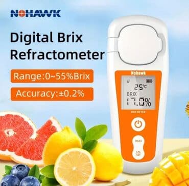 loctite baku: Meyvə şəkəri ölçən. Model: NOHAWK BM-07 Rəqəmsal briks ölçmə — 1